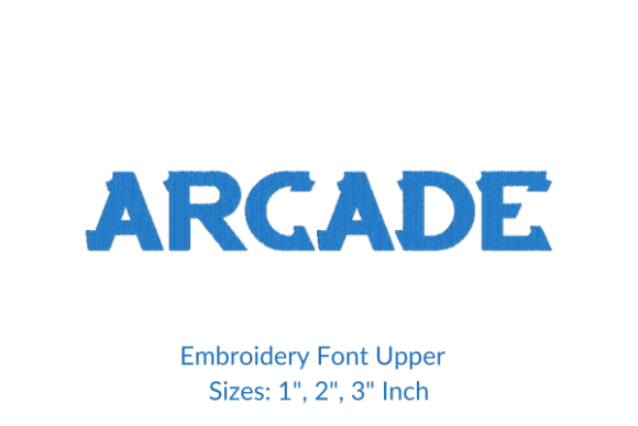 Arcade Font Embroidery Design Review
