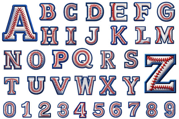 Baseball Embroidery Sport Alphabet Review