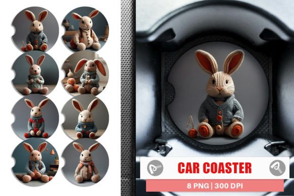 Car Coaster Rabbit Embroidery: A Designer’s Review