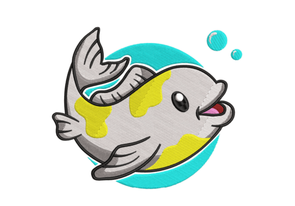 Circle of Water Fish Embroidery Design Review