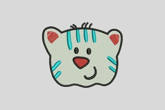 Cute Cat Face Embroidery Design Review
