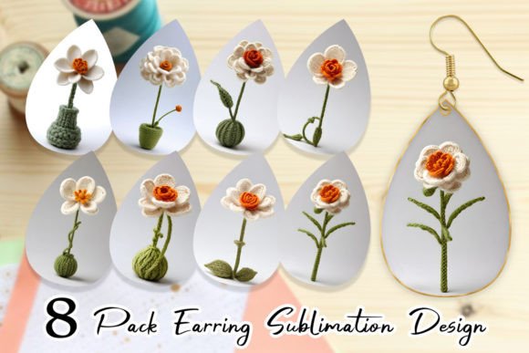 Earring Flower Embroidery Design Review