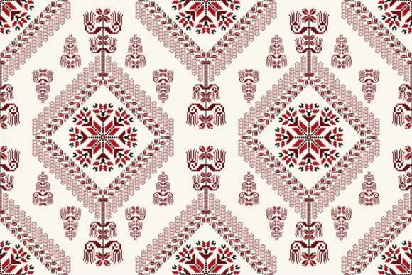 Folk Embroidery Ethnic Floral Pattern Review
