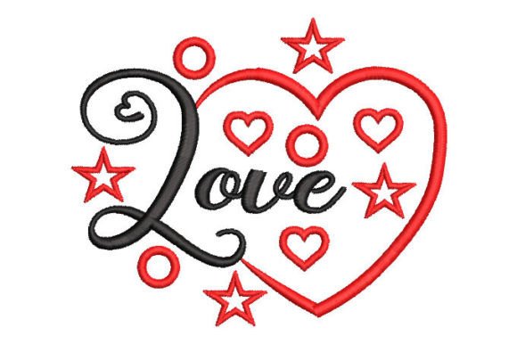Letter Love with Stars and Heart Embroidery Review