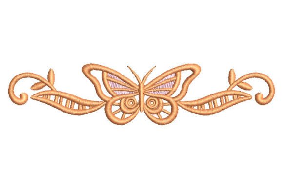 Pretty Butterfly with Decoration Embroidery Review