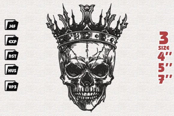 Skull Embroidery Design Review