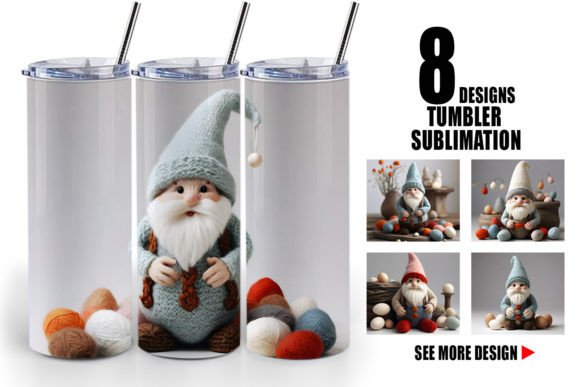 Tumbler Easter Gnome Embroidery Review